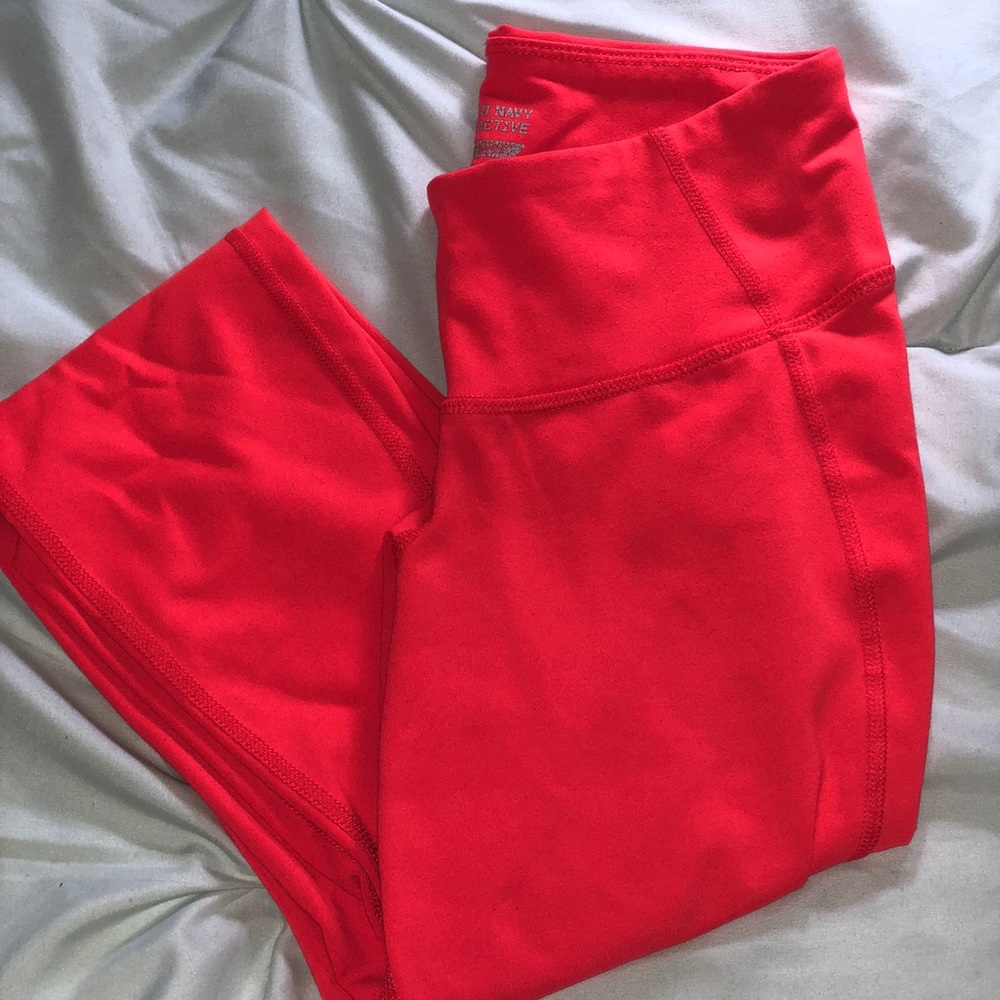 Old Navy Active Coral Leggings